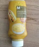 Mängden socker i American style mustard sauce