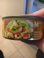 Mängden socker i Pouletbrust