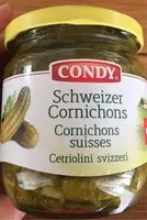 Mängden socker i Cornichons