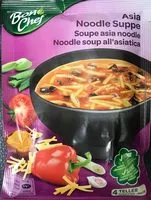 Mängden socker i Soupe Asia Noodle