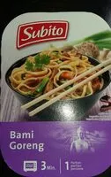 Mängden socker i Nouilles Bami goreng subito