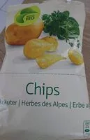 Mängden socker i Chips herbes des Alpes