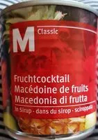 Mängden socker i Macédoine de fruits