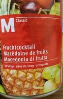 Mängden socker i Fruchtcocktail