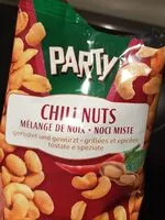 Mängden socker i Mélange de noix - Chili nuts