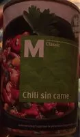 Mängden socker i Chili sin carne