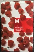 Mängden socker i Framboises non sucrées