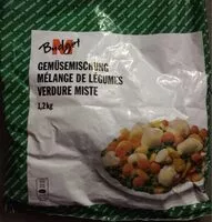 Mängden socker i Mélange de légumes