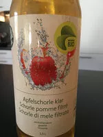 Mängden socker i Schorle pomme filtré