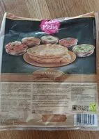 Mängden socker i Naans, galette de farine de froment