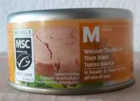 Mängden socker i THON BLANC