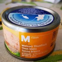 Mängden socker i Thon blanc