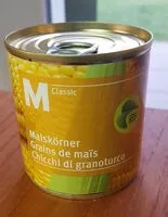 Mängden socker i Maiskörner