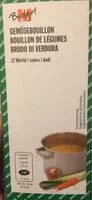 Mängden socker i Bouillon de légumes
