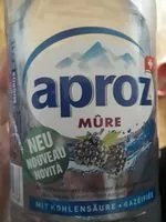 Mängden socker i Aproz mûre