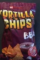 Mängden socker i Tortilla Chips BBQ