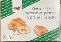 Mängden socker i Croissants au jambon