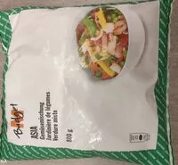 Mängden socker i Asia-Gemüse