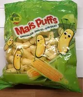 Mängden socker i Mais Puffs