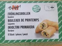 Mängden socker i Frühlingsrollen
