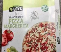 Mängden socker i Plant-based pizza Margherita