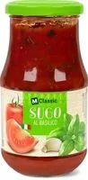 Mängden socker i Sugo al basilico