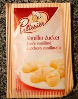 Mängden socker i Vanillin Zucker