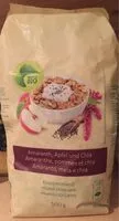 Mängden socker i Knuspermüesli Amaranth, Apfel und Chia