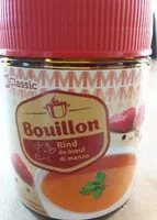 Mängden socker i Bouillon de boeuf