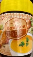 Mängden socker i Bouillon de poule