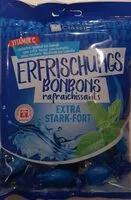 Mängden socker i Bonbons rafraîchissants