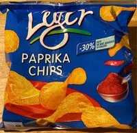 Mängden socker i Léger Paprika chips