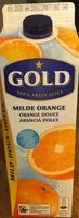 Mängden socker i Orange douce Gold