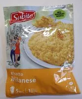 Mängden socker i Risotto Milanese