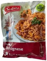 Mängden socker i Pasta Bolognese