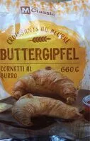 Mängden socker i Buttergipfel