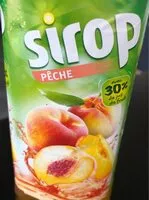 Mängden socker i Sirup - Pfirsich