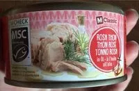 Mängden socker i Thon rosé