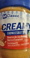 Mängden socker i CREAMY Beurre de cacahuètes