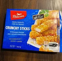 Mängden socker i Crunchy sticks