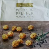 Mängden socker i Romarin pfeffer macadamia