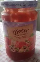 Mängden socker i Winter confiture fraise et pistache