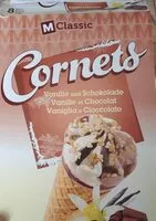 Mängden socker i Cornets vanille et chocolat