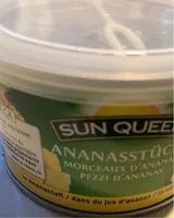 Mängden socker i Ananasstücke