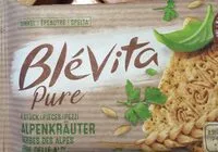 Mängden socker i Blévita aux herbes des Alpes