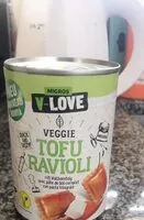 Mängden socker i Tofu Ravioli