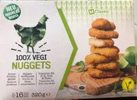 Mängden socker i MClassic 100% Vegi Nuggets