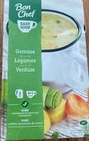 Mängden socker i Soupe Legumes