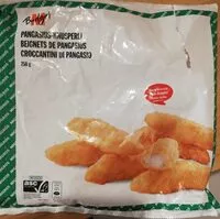 Mängden socker i Pangasius Knusperli