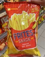 Mängden socker i Frites snack
